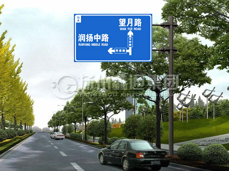 BZG-002，交通標志桿，F(xiàn)型交通標志桿