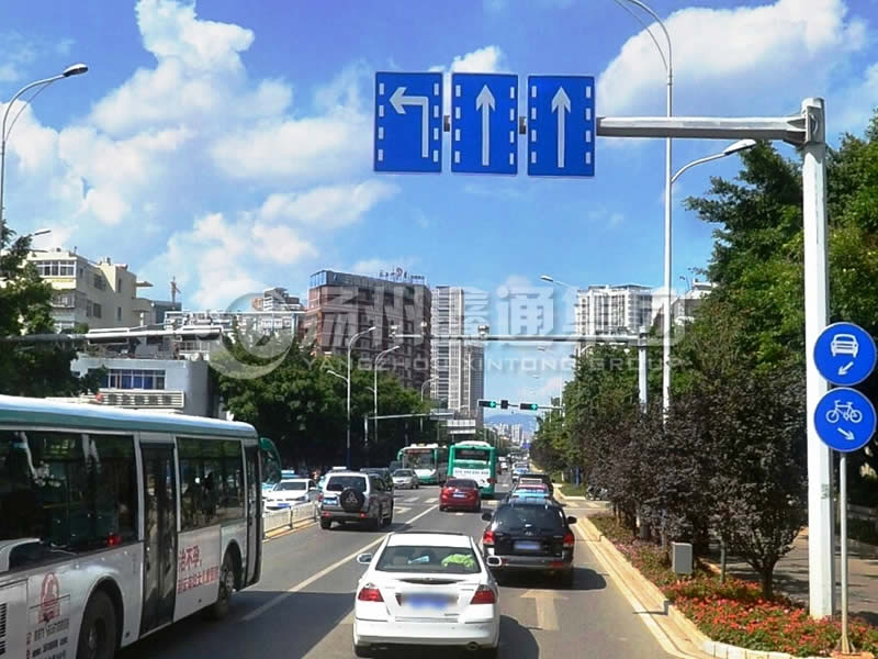 BZG-007，交通標志桿，分道標志桿
