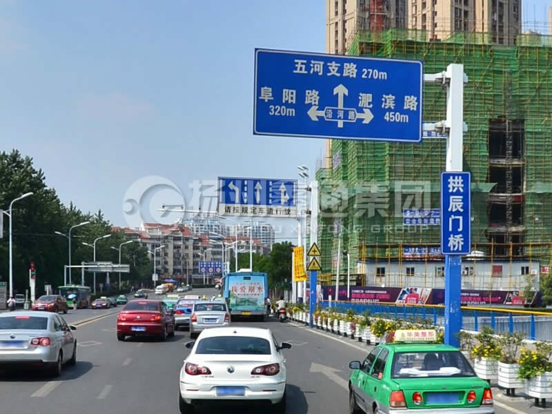 BZG-017，F(xiàn)型交通標(biāo)志桿，合肥交通標(biāo)志桿