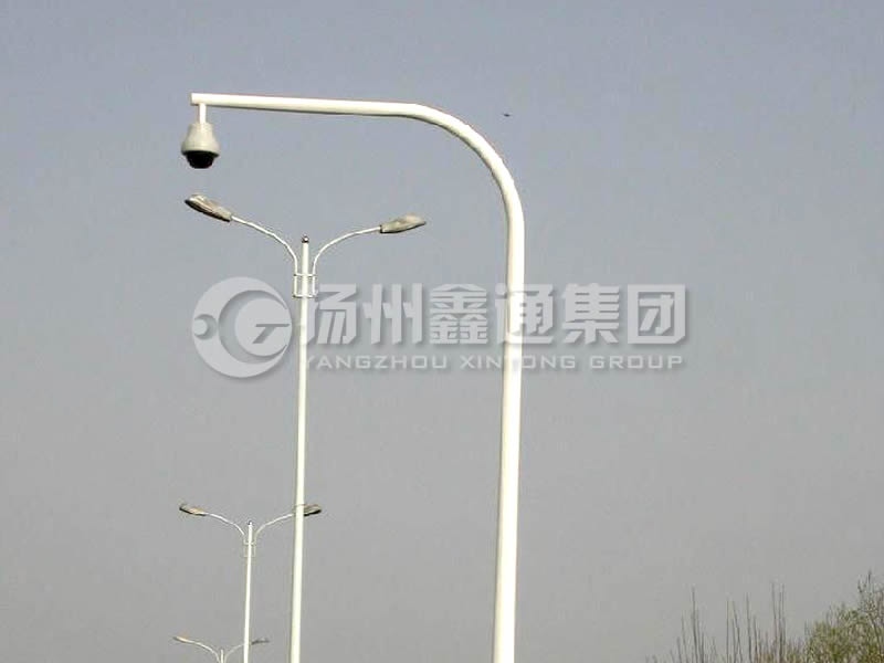 DJG-014，電子警察桿，彎臂球機(jī)桿