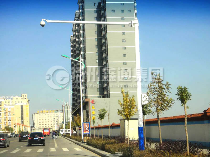 DJG-016,電子警察桿，八棱球機(jī)桿