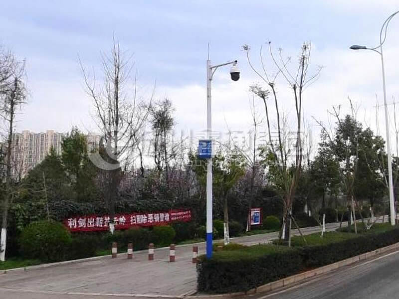 DJG-025，電子警察桿，治安監(jiān)控桿