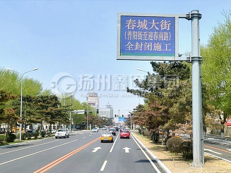 YDP-001，誘導(dǎo)屏桿，八棱誘導(dǎo)屏立桿