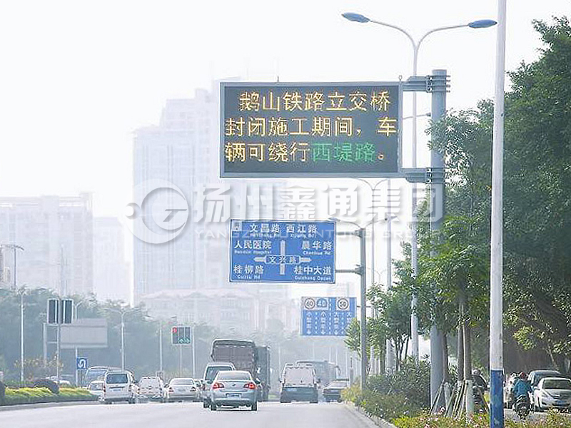YDP-014，誘導(dǎo)屏桿，信息發(fā)布屏立桿