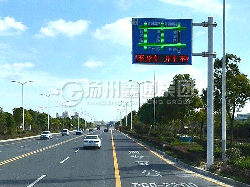 YDP-020，誘導(dǎo)屏桿，流量情報(bào)板立桿